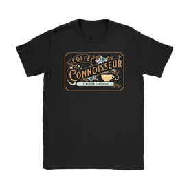 Coffee Connoisseur - Gildan Womens T-Shirt