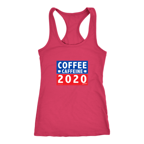 Image of COFFEE CAFFEINE 2020 Racerback Tank