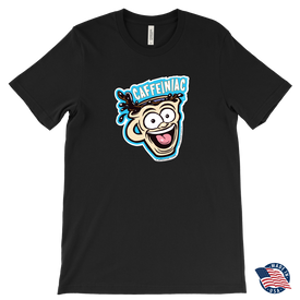 Caffeiniac - Canvas brand Mens T-Shirt