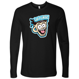 Caffeiniac -  Next Level Mens Long Sleeve
