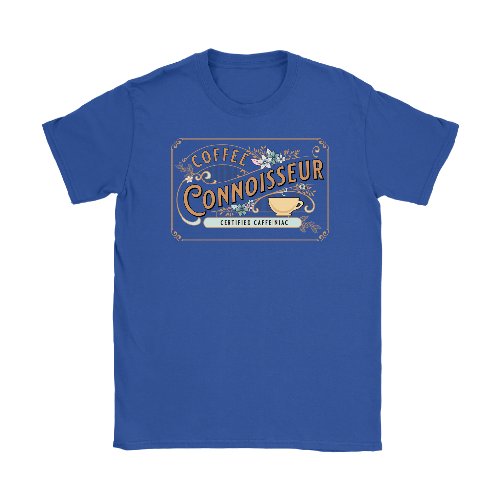 Coffee Connoisseur - Gildan Womens T-Shirt