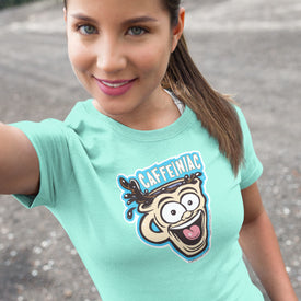 Caffeiniac - Next Level Womens Shirt