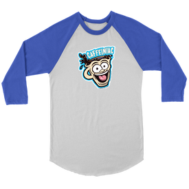 Caffeiniac -  Canvas Unisex 3/4 Raglan