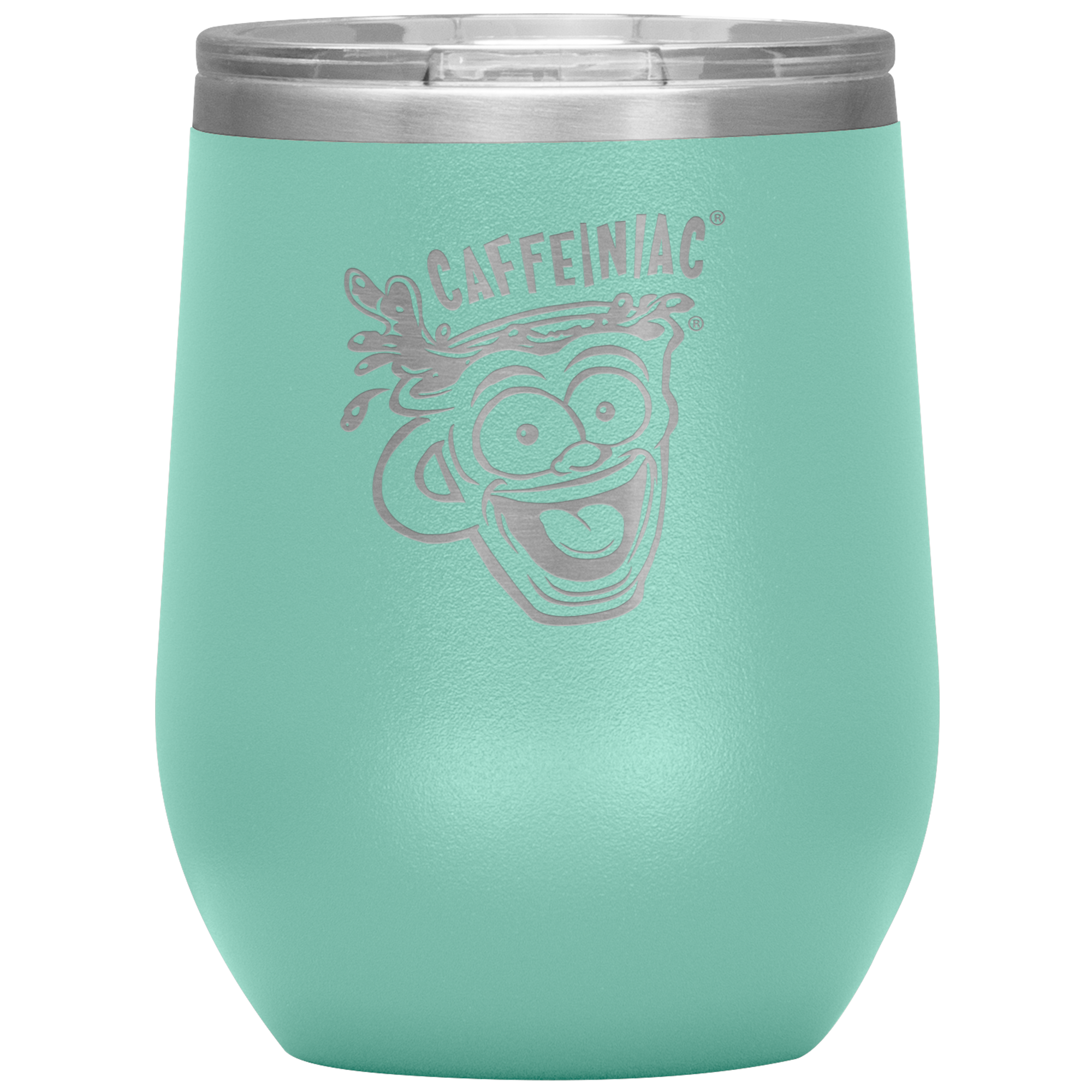Caffeiniac Dude Wine Tumbler