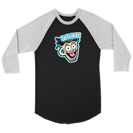 Caffeiniac -  Canvas Unisex 3/4 Raglan