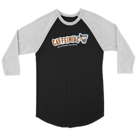 Caffeiniac Aficionado Extreme - Canvas Unisex 3/4 Raglan
