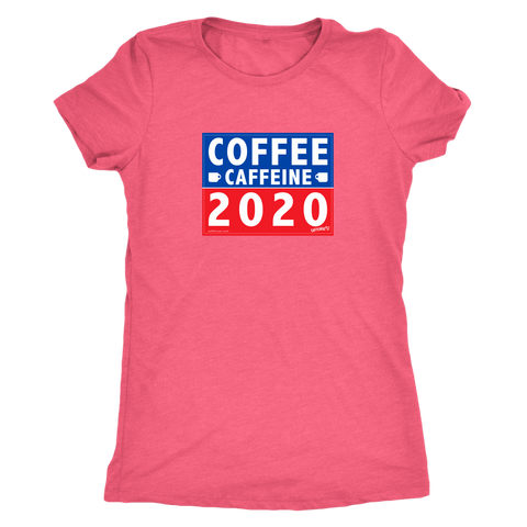 Image of COFFEE CAFFEINE 2020 Womens Soft Triblend