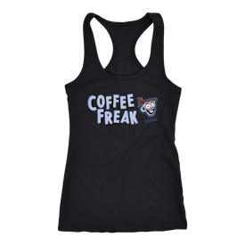 Coffee Freak -  Next Level Racerback Tank