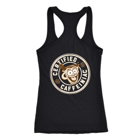Certified Caffeiniac - Next Level Racerback Tank