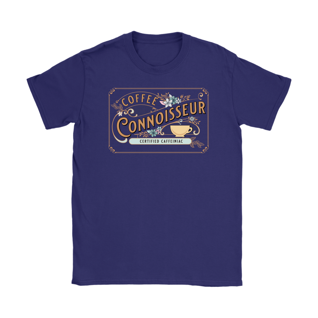 Coffee Connoisseur - Gildan Womens T-Shirt