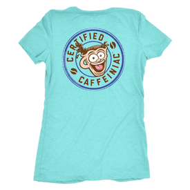 Certified Caffeiniac - Next Level Womens Triblennd