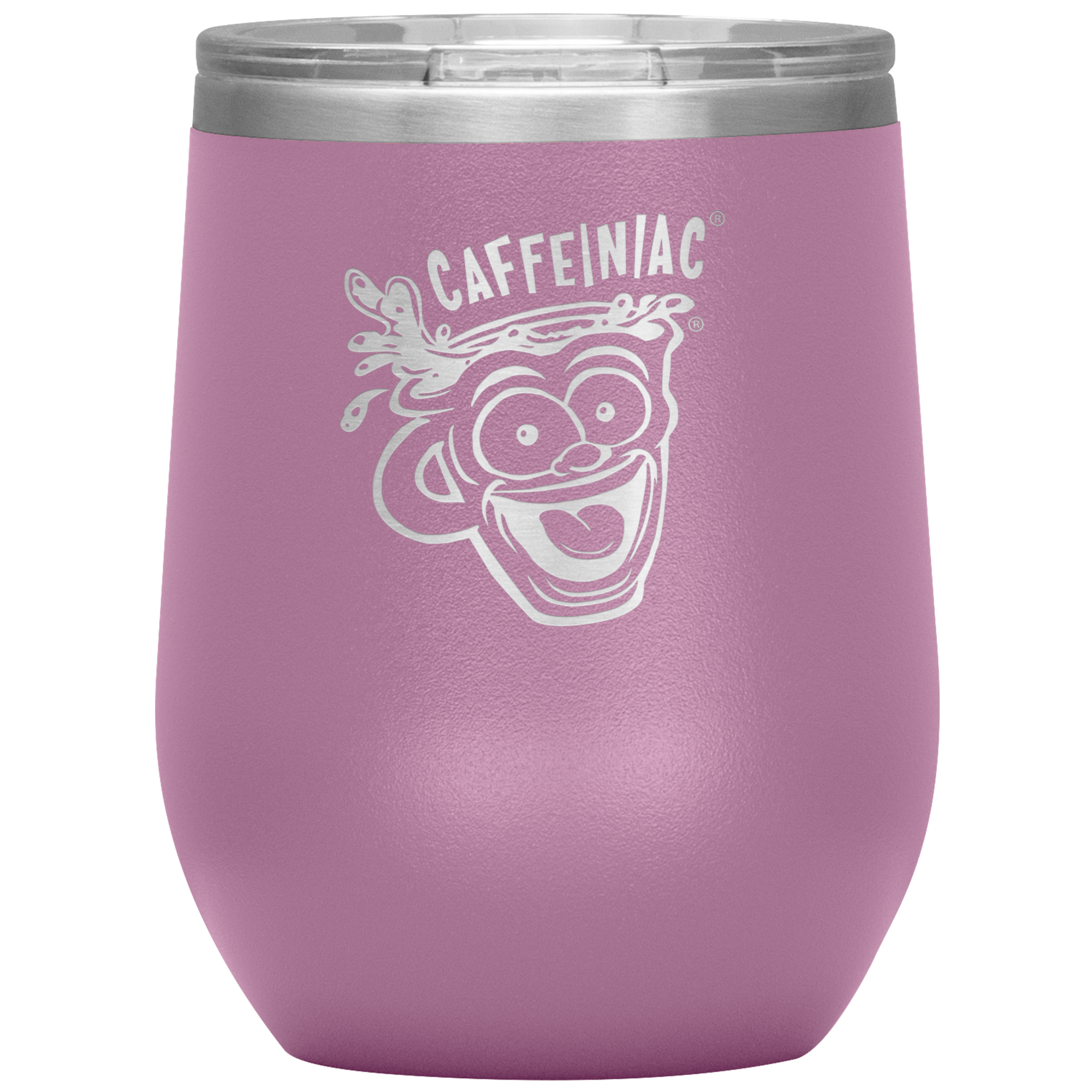 Caffeiniac Dude Wine Tumbler