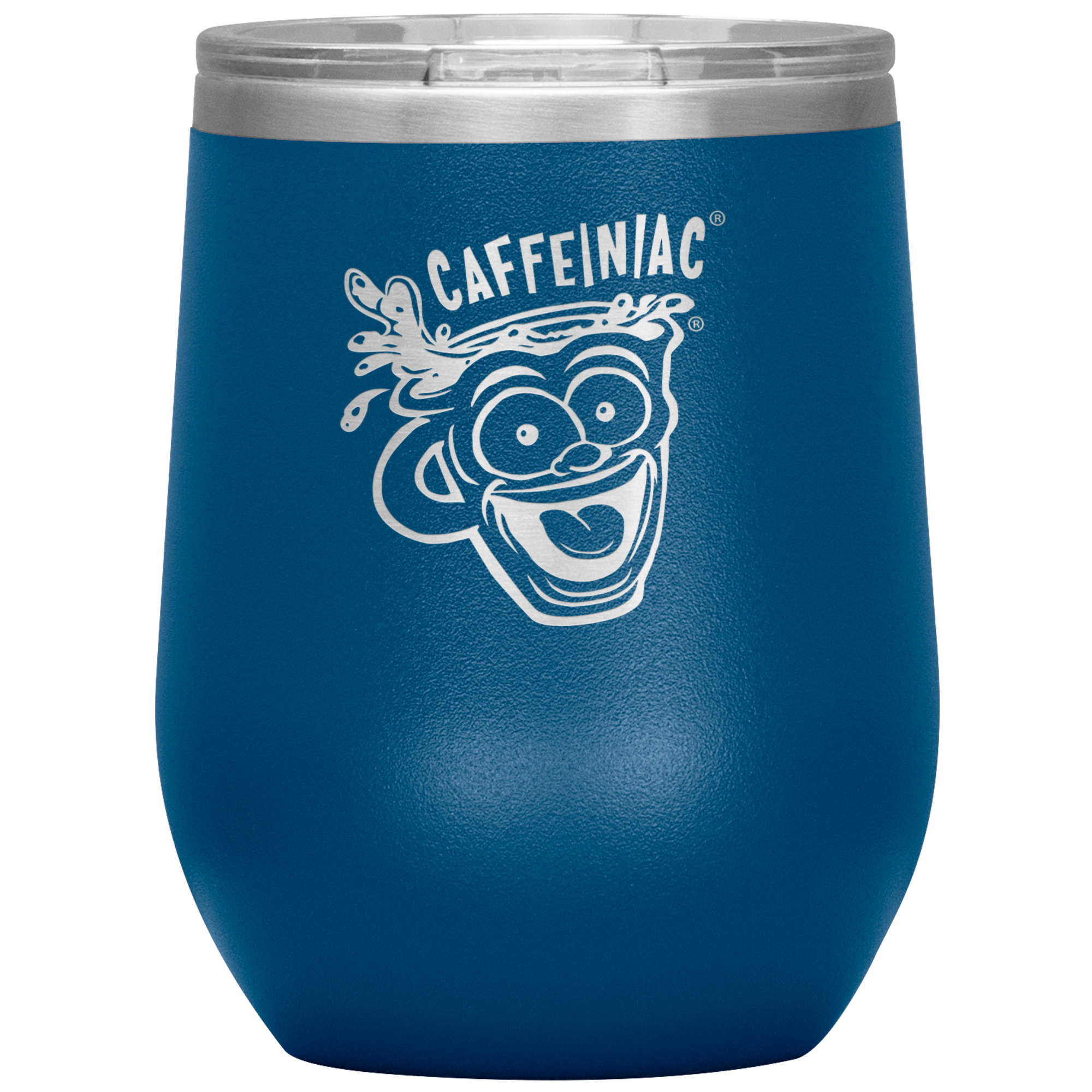 Caffeiniac Dude Wine Tumbler