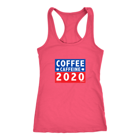 Image of COFFEE CAFFEINE 2020 Racerback Tank