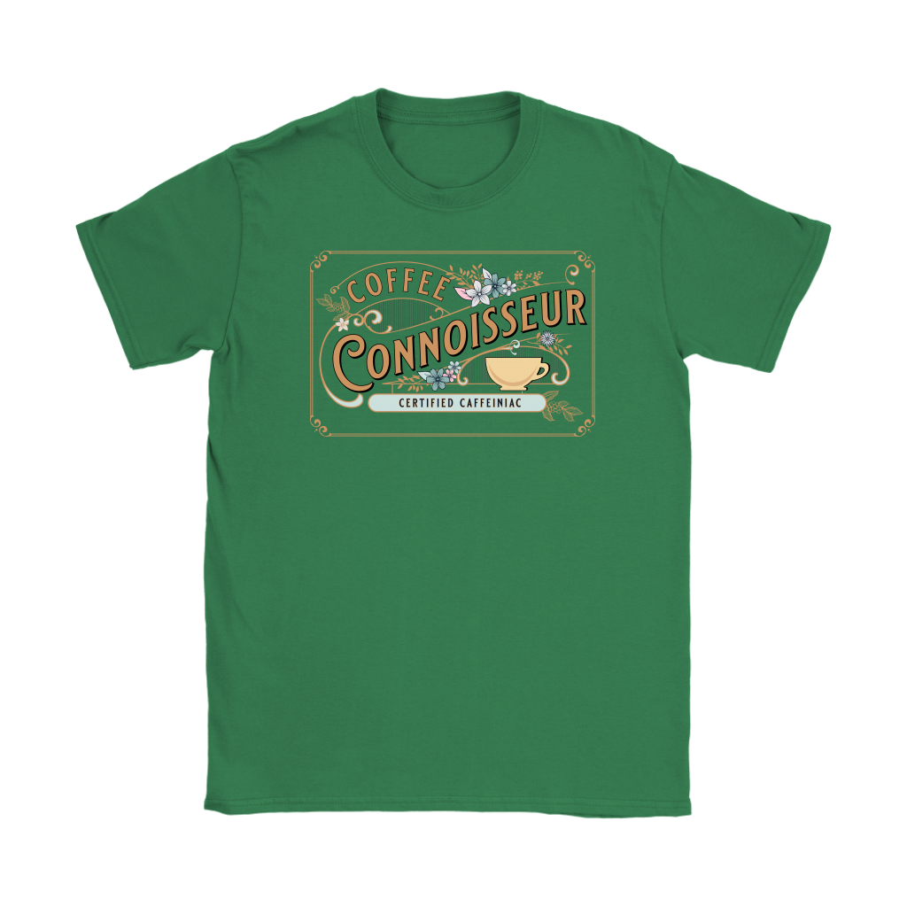 Coffee Connoisseur - Gildan Womens T-Shirt