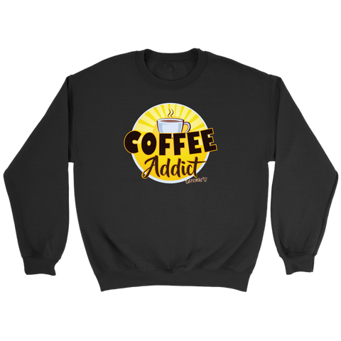 Image of Coffee Addict Crewneck Sweatshirt