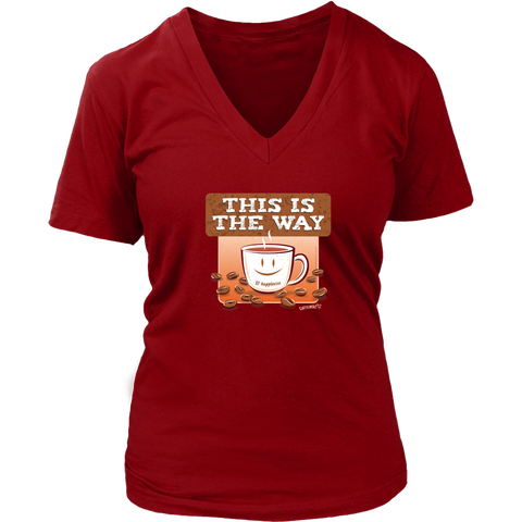 Image of This is the Way - Womens V-Neck