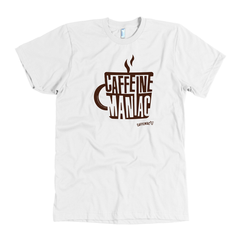 Image of Caffeine Maniac t-shirt by Caffeiniac