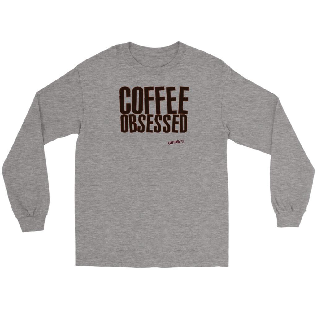 Coffee Obsessed Long Sleeve Tee