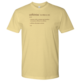 Caffeiniac Defined - Next Level Mens Shirt