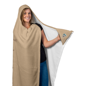 Caffeiniac Defined - Luxurious Hooded Blanket Made in the USA