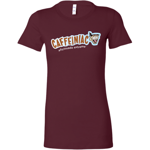 Image of Caffeiniac Aficionado Extreme - Bella Womens Shirt