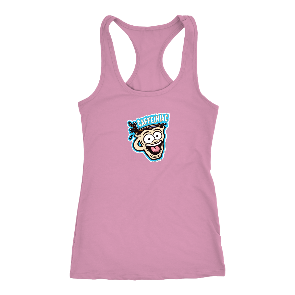 Caffeiniac - Next Level Racerback Tank