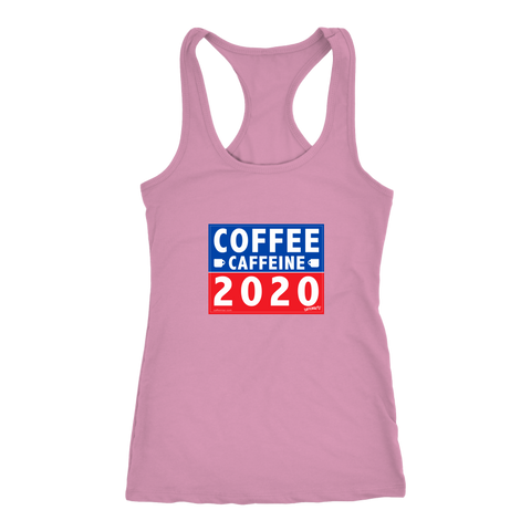 Image of COFFEE CAFFEINE 2020 Racerback Tank