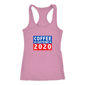 COFFEE CAFFEINE 2020 Racerback Tank